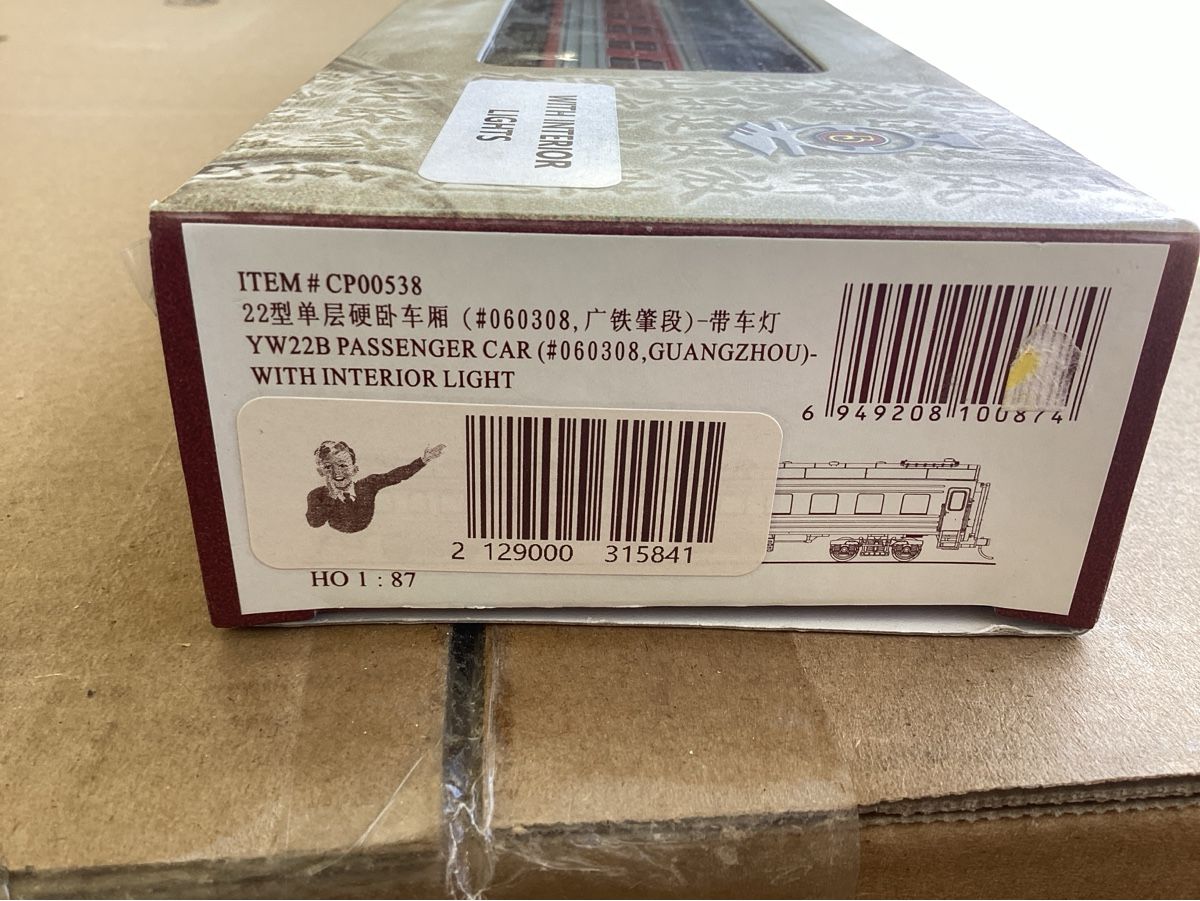 Modellini di ferrovie: China Bachmann CP00538 Passanger Car – Nuovo (secondo la descrizione) da Rudolfstetten venduto da Gwyneth2 3