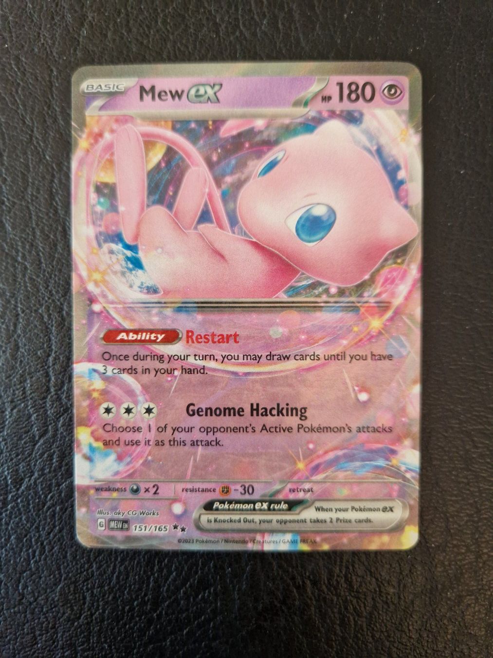 Pokémon Sammelbilder & Trading cards: Pokemon 151 Mew ex – Neu (gemäss Beschreibung) aus Dübendorf von