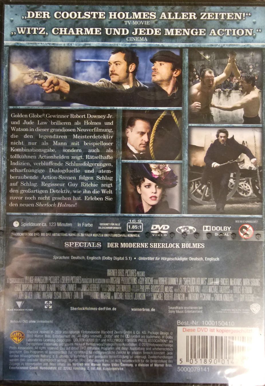 Alle DVDs: Sherlock Holmes – Neu und originalverpackt aus Wahlen b. Laufen von Cg10 1