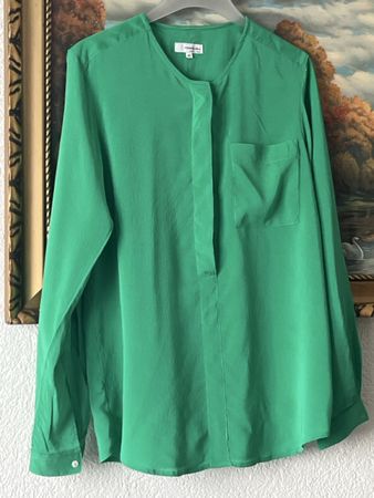Edle Rossana Diva Seidenbluse.Neuewertig Gr40 Gereinigt(K6