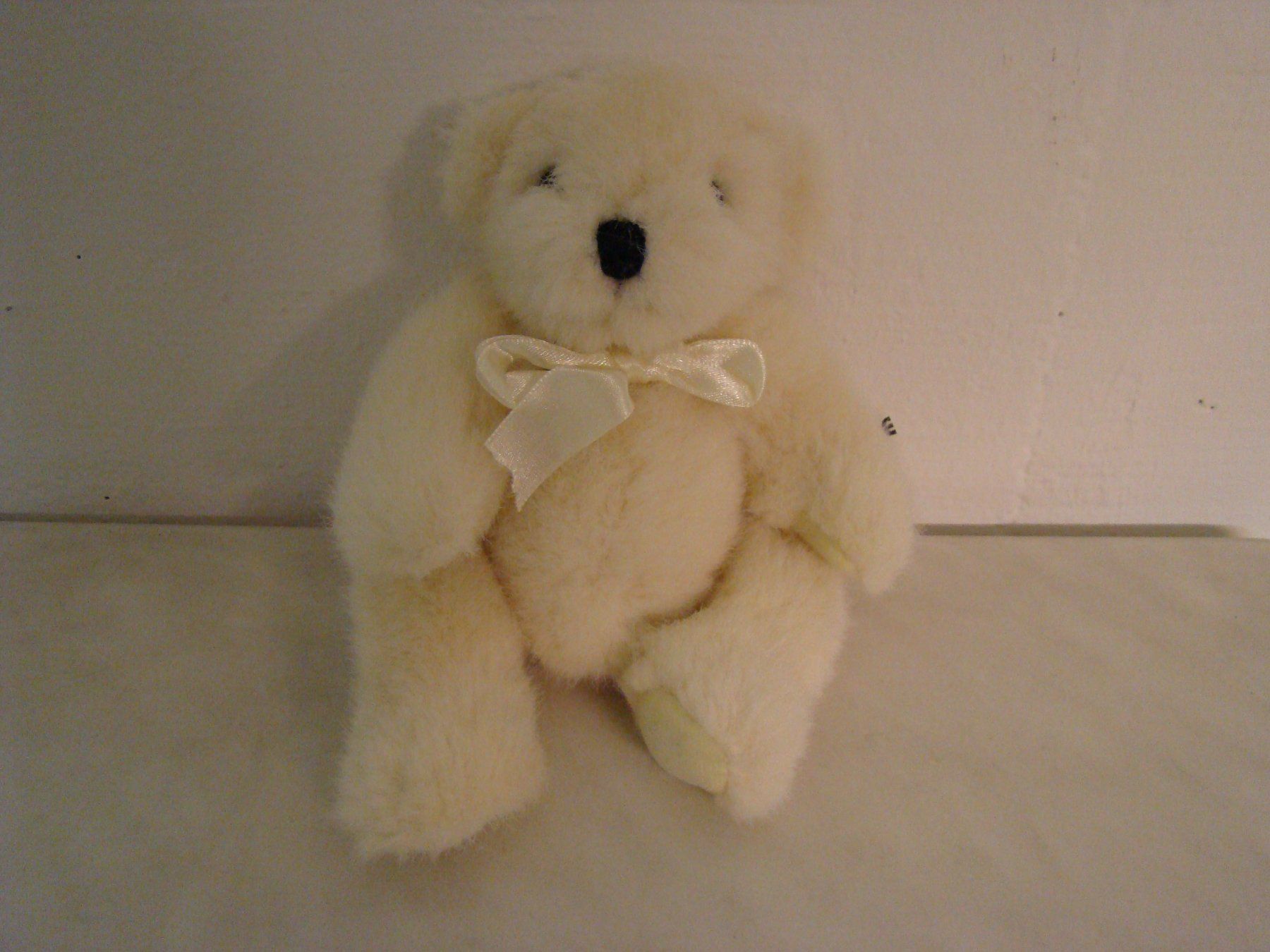 Spielzeuge: Plüsch Teddybär weiss-beige Grösse 20cm – Gebraucht aus Malters von burzi 1