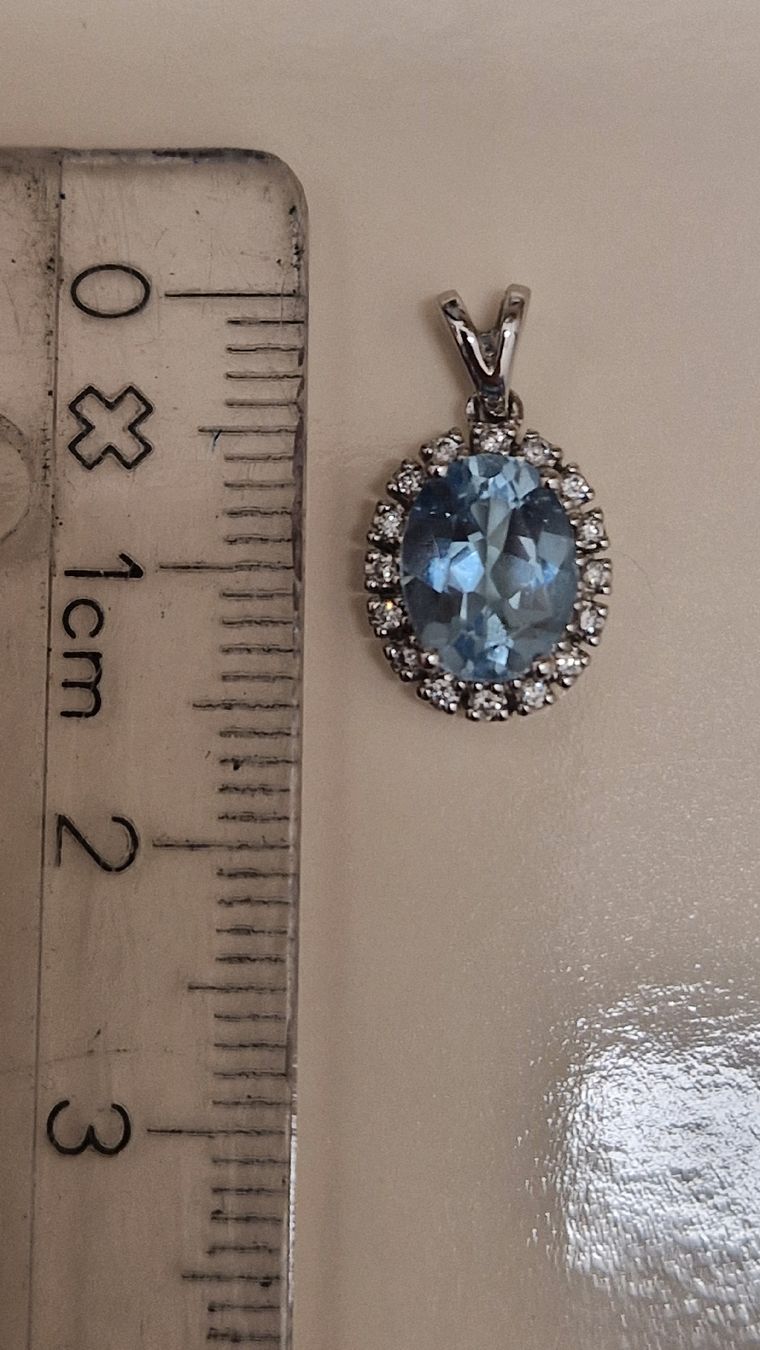 Ciondoli: pendentif aigue-marine – Usato da Collombey venduto da Preloveditems 3