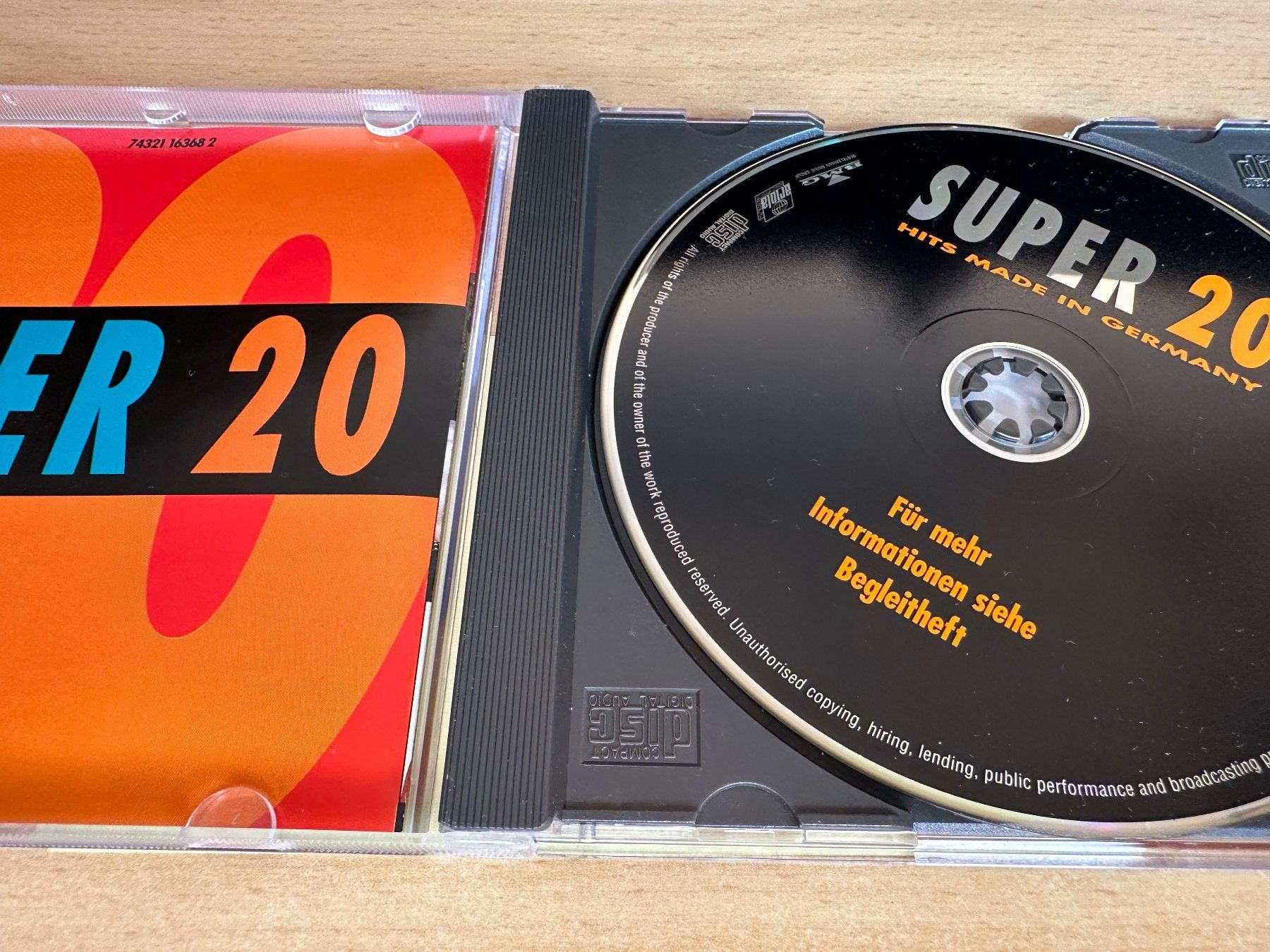 CDs: Various – Super 20 - Hits Made In Germany – Gebraucht aus Rikon im Tösstal von Alpenmutz 2