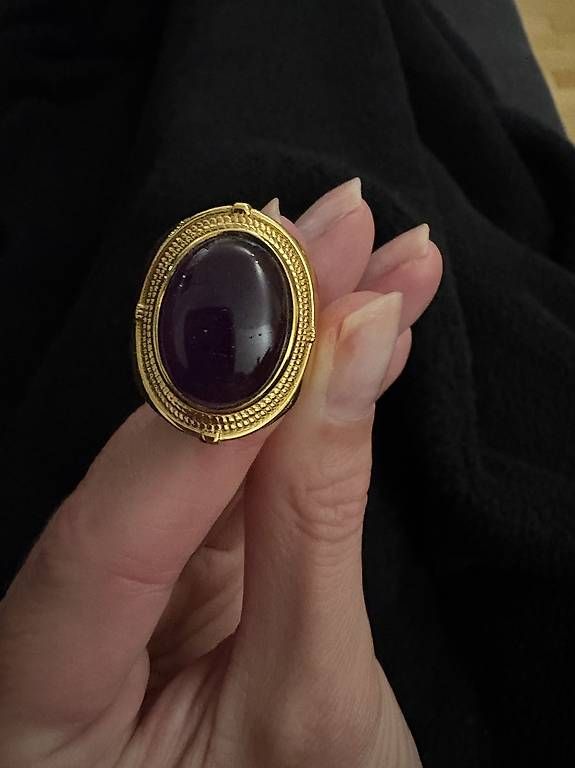 Anelli: Pink Sand Ring Amethyst – Nuovo (secondo la descrizione) da Mattstetten venduto da Liny01