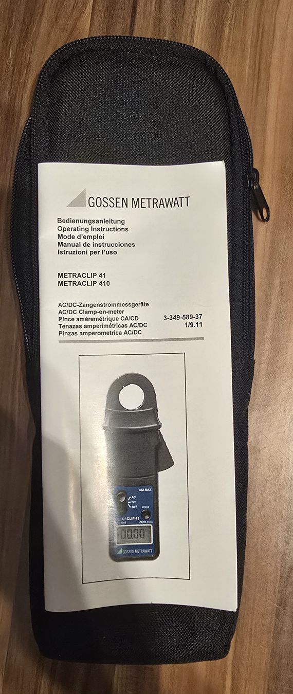 Gossen Metrawatt Misurare: Stromzange METRACLIP 41, Amperemeter – Usato da Neudorf venduto da rolba1996 3