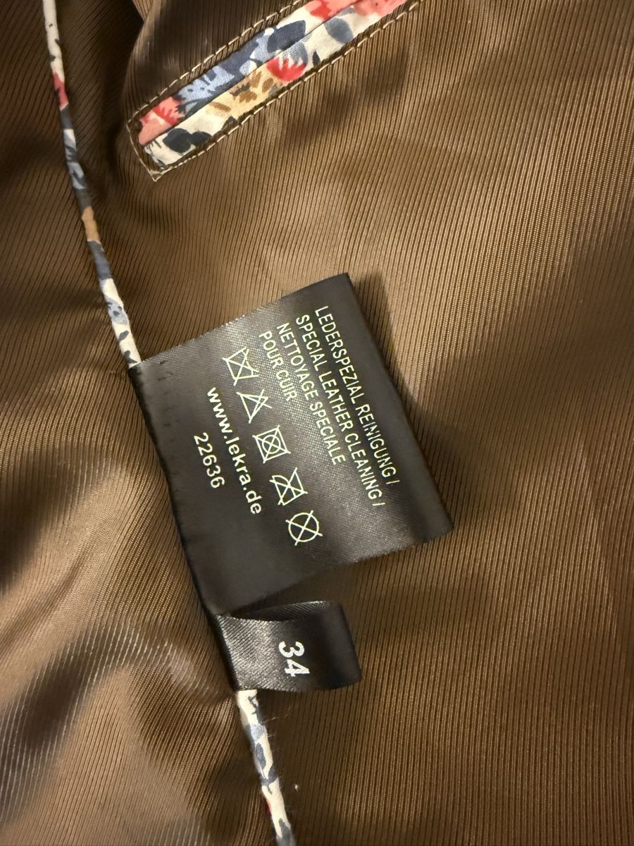 Giacche: Original Lederjacke  – Nuovo (secondo la descrizione) da Horgen venduto da nicolinha 3