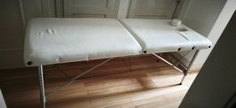 Massageliege faltbar weiss gebraucht