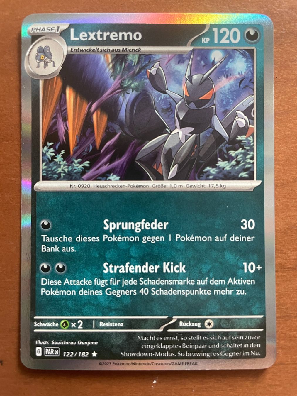 Pokémon Sammelbilder & Trading cards: Pokemon Lextremo Holo (Versand gratis) – Neu (gemäss Beschreibung) aus Chur von Angerson