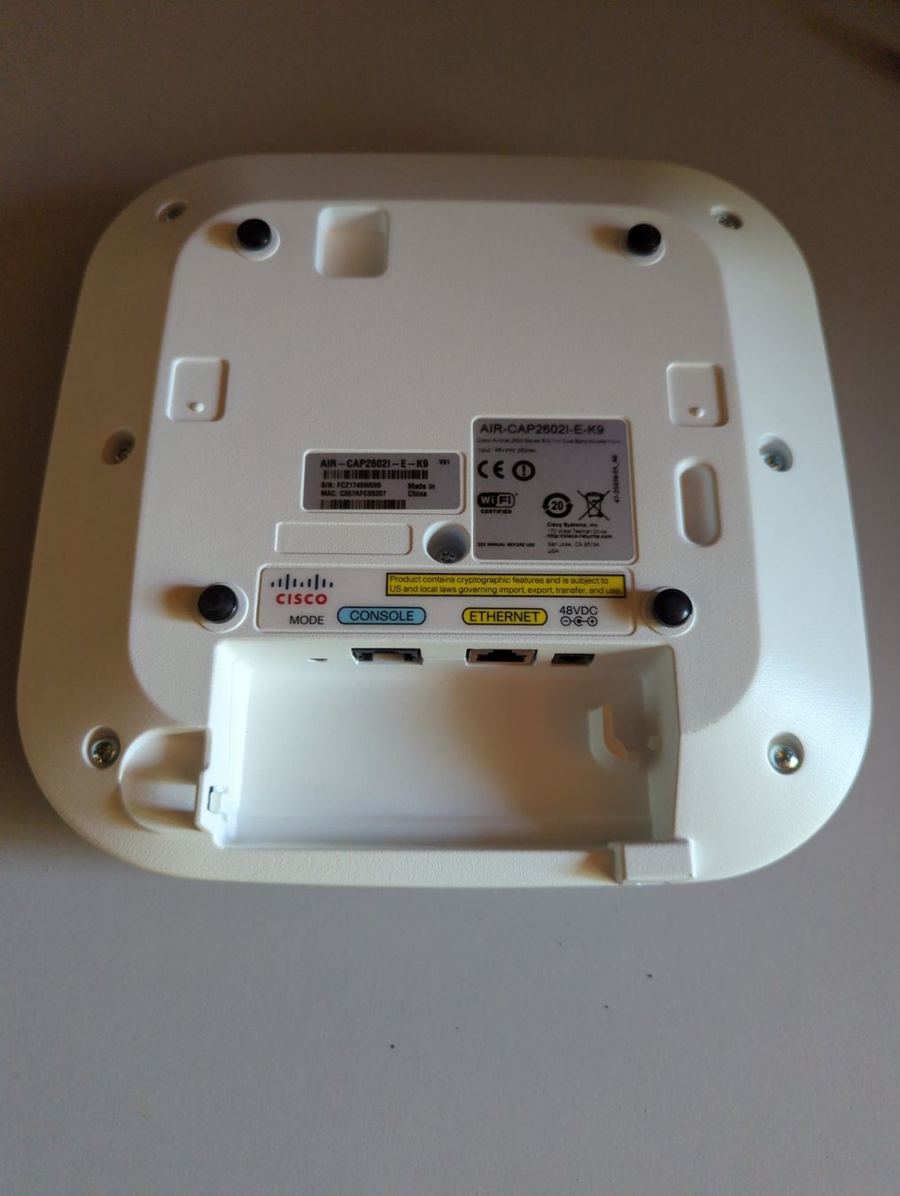 Cisco Modem & Router: Cisco AIR-CAP2602I-E-K9 – Usato da Marthalen venduto da ndrs 1