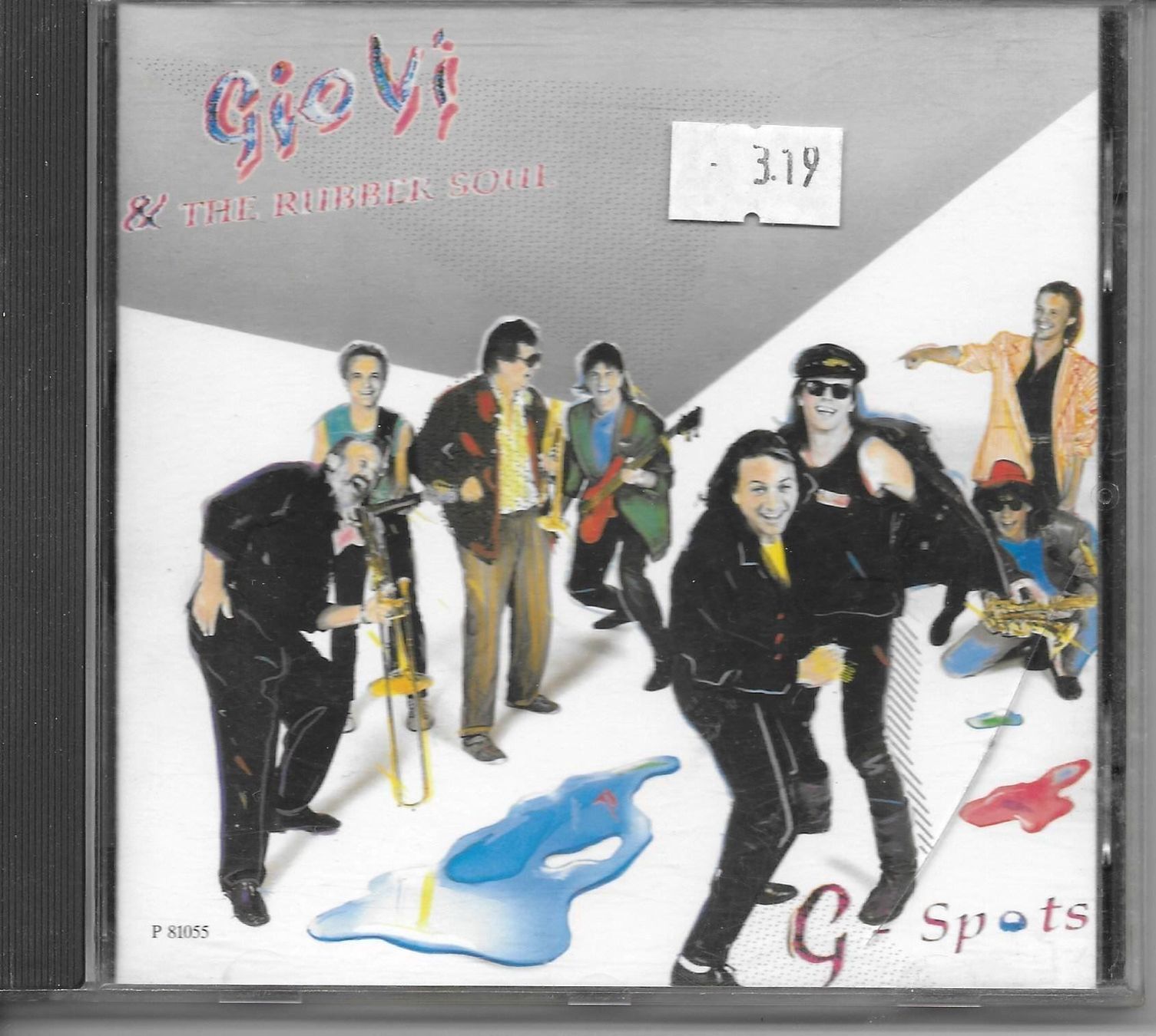CD: Giovi & The Rubber Soul - G-Spots CD – Usato da Sempach venduto da Allmusic
