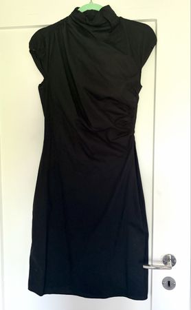 Boss Damen Kleid Schwarz Gr. 36/S Sommerkleid Chic