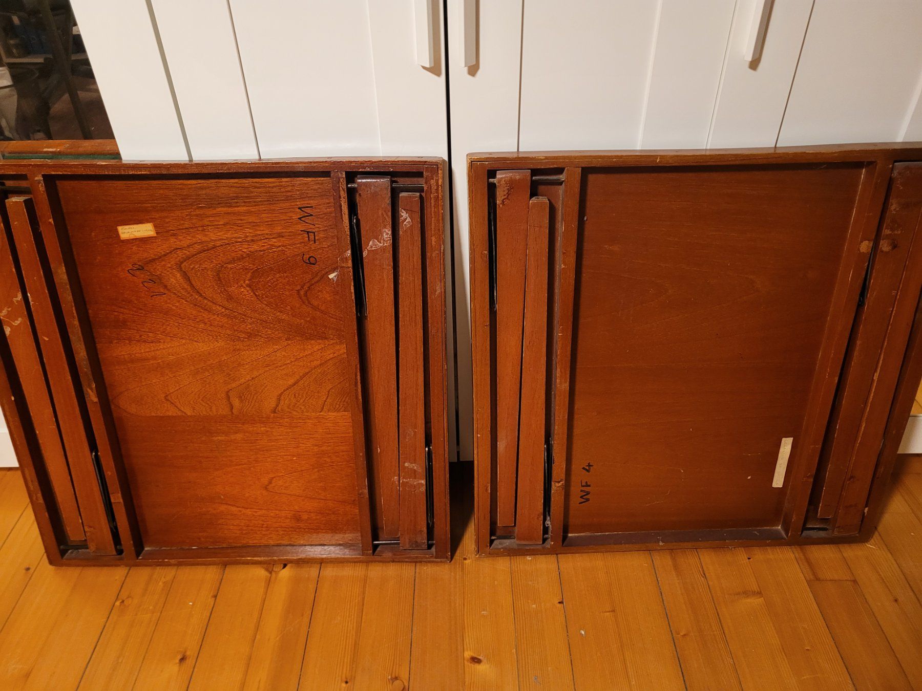 Tables: 2 table de bridge pliables vintage – D'occasion à Avenches par gru_5flk 2