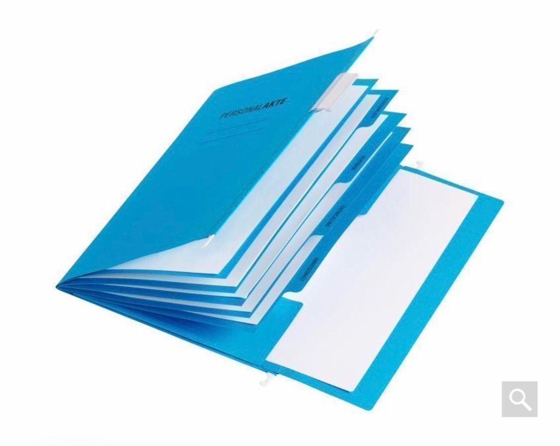 Raccoglitori: Personalakten A4 Blau – Nuovo e nell'imballaggio originale da Schaan venduto da mugerle 3