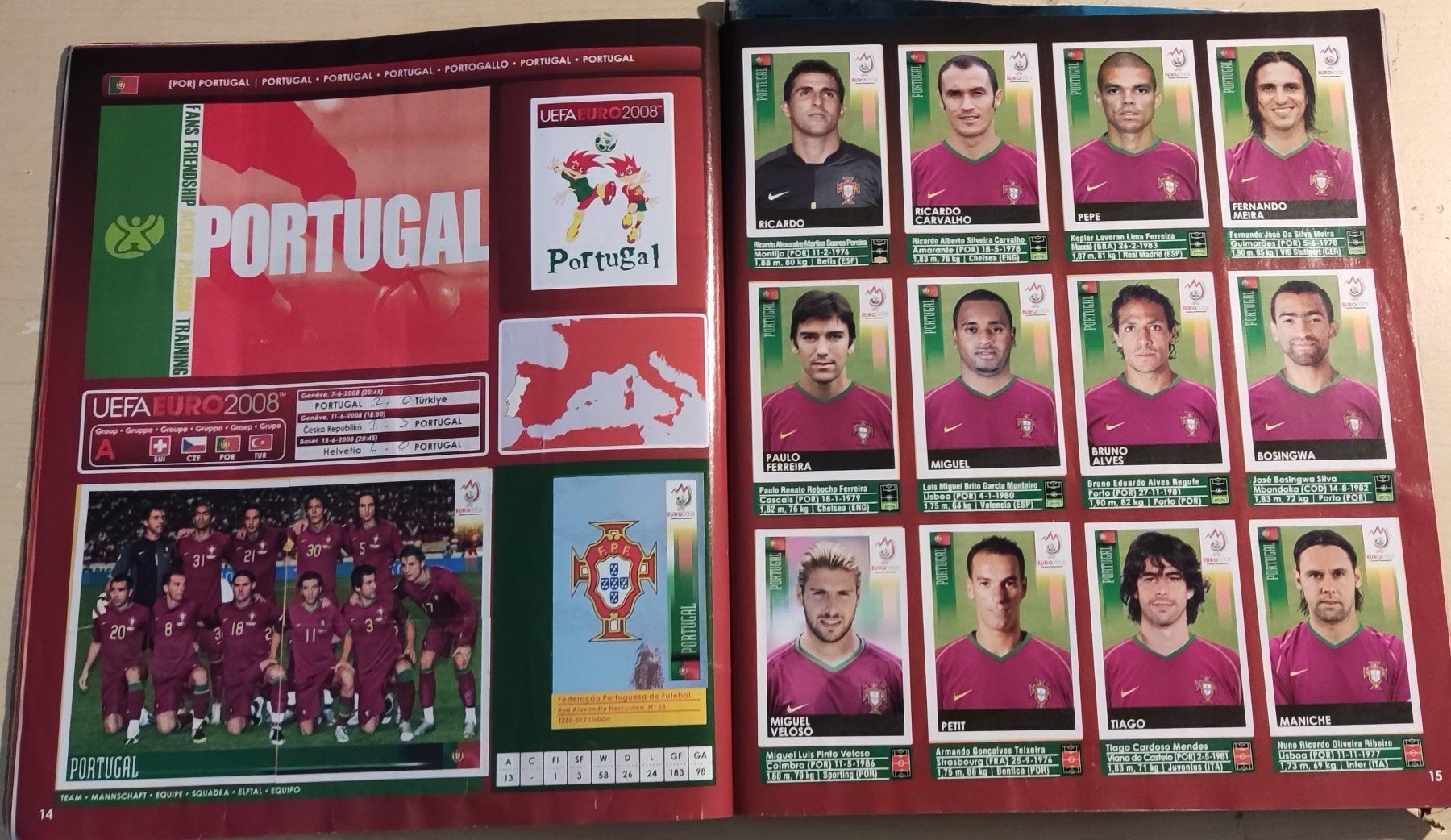 Panini Alben: EM 2008 Panini Komplett Sammelbilder – Gebraucht aus Schongau von Retro_Shop 5