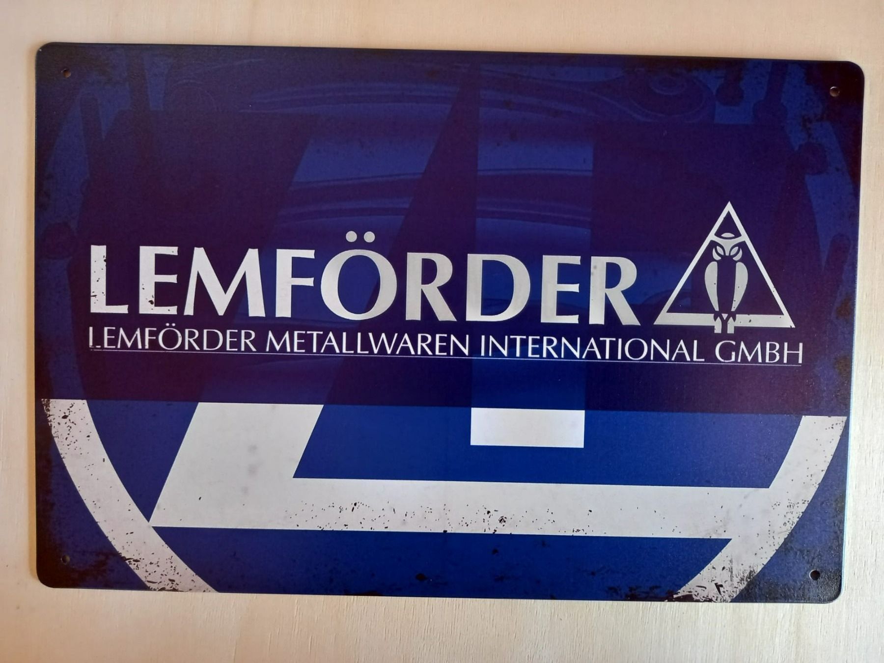 Schilder: Lemförder Blechschild – Neu (gemäss Beschreibung) aus Alberswil von mech350