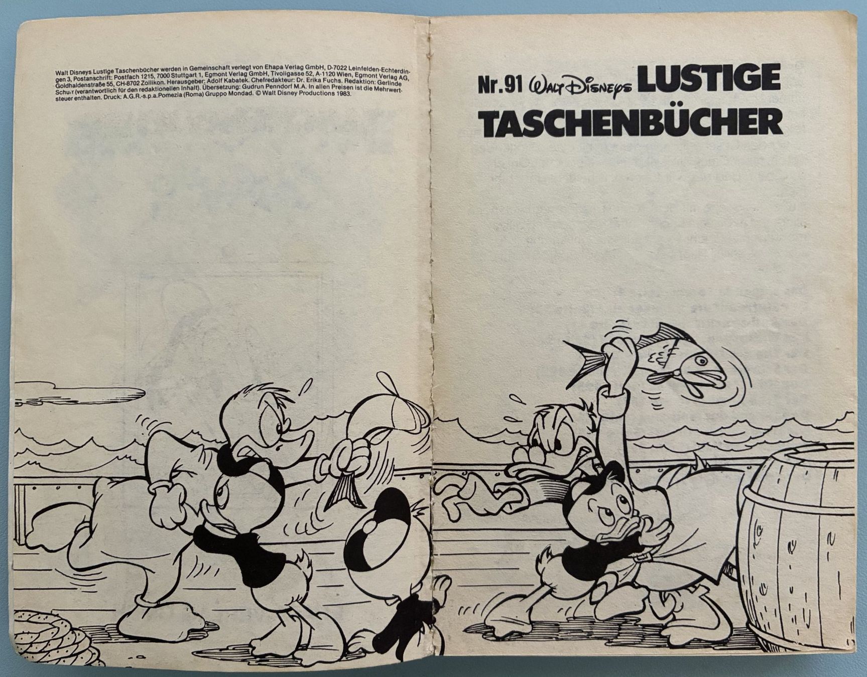 BD: Lustiges Taschenbuch LTB 91 – D'occasion à Eggersriet par glasshouse3egg 3