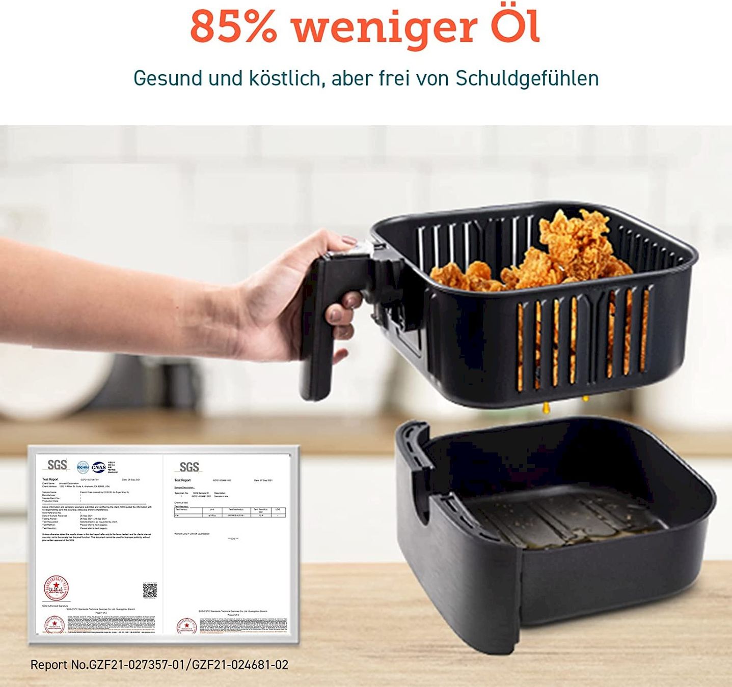 Küchengeräte: COSORI Heißluftfritteuse Premium 3,5L – Neu und originalverpackt aus Bottighofen von zaap 3