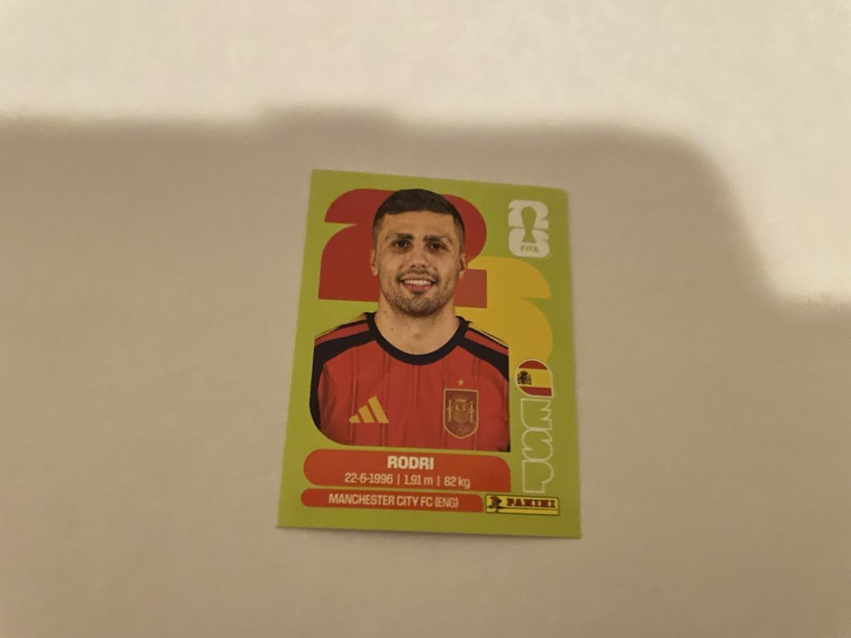 Panini Cartes à collectionner: FIFA WM 2026 Rodri ESP 10 – Neuf (Voir description) à Winterthur par Cobraforce