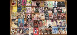 Lot de divers Mangas 58 livres