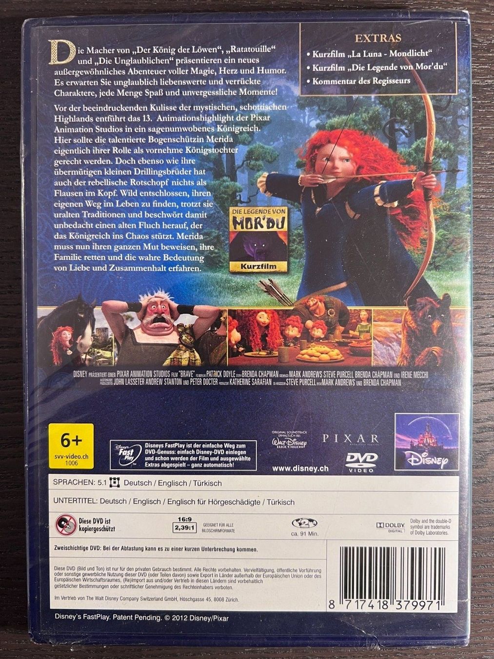 Alle DVDs: Merida – Neu und originalverpackt aus Zürich von FilmFreunde 1