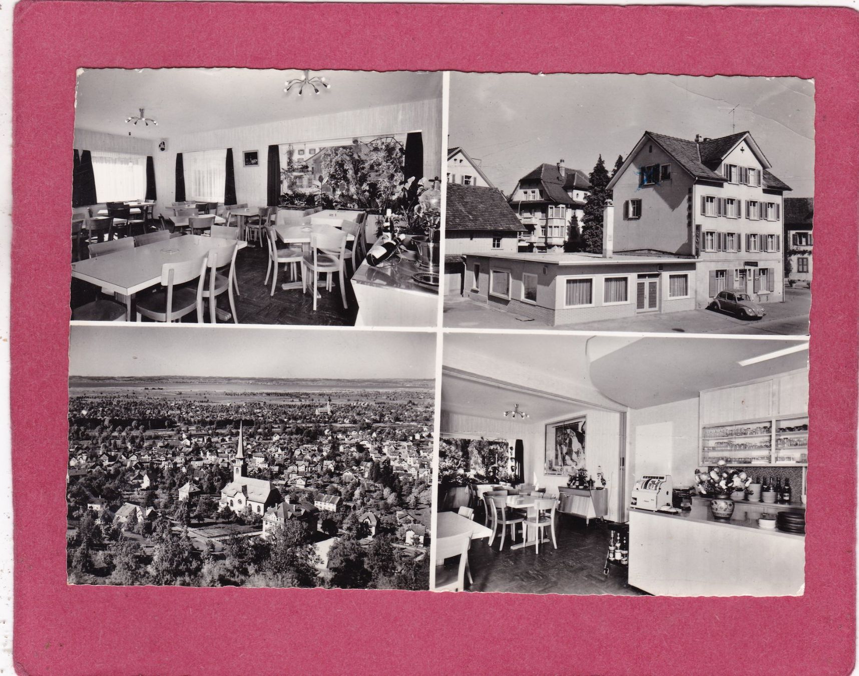 Cartoline postali: St. Margrethen Restaurant Krone – Difettoso da Herisau venduto da Lisegrat2008