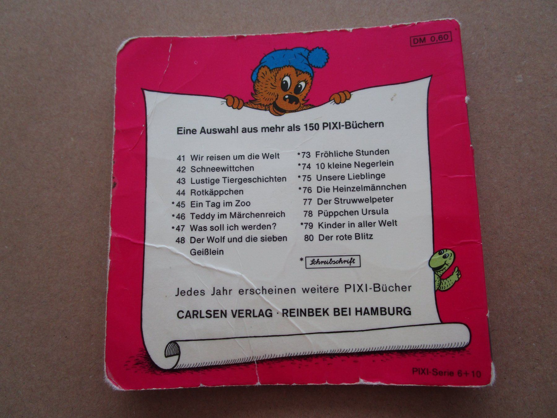 Libri: Pixi Nr. 44 Rotkäppchen 1973 – Usato da Grenchen venduto da Uhus15 2