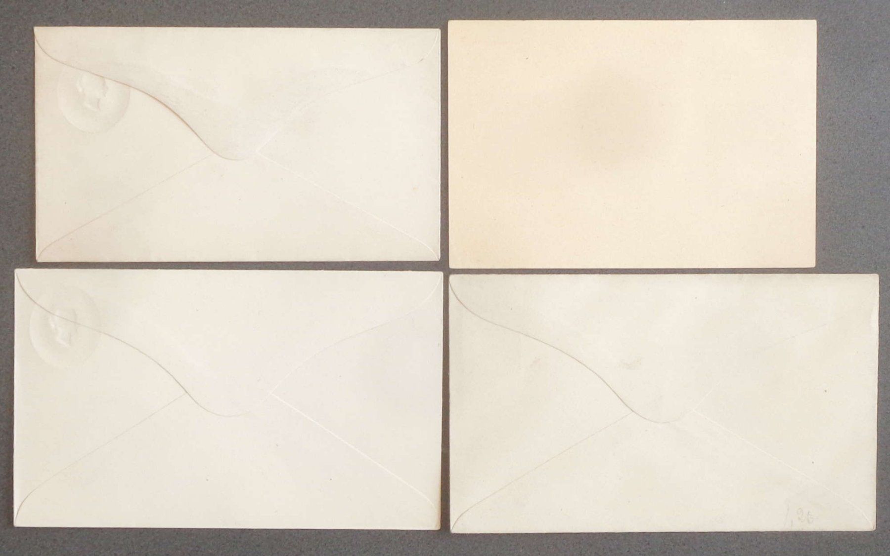 Tutti i francobolli: VICTORIA: 4 postal stationaries, * – Usato da Le Locle venduto da timbrettino 1