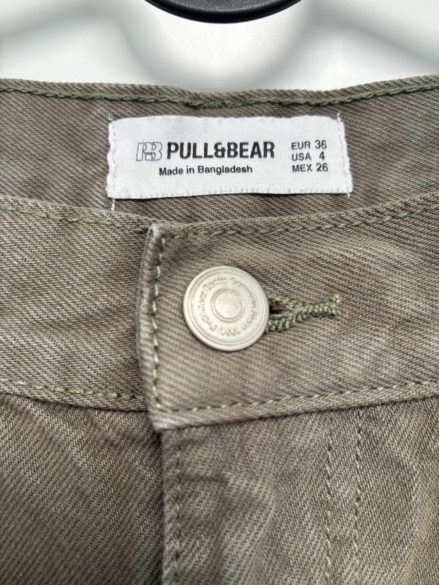 Pull&Bear Hosen: Pantalon large kaki Pull&Bear 36 – Gebraucht aus Bulle von ste_t2ng 2