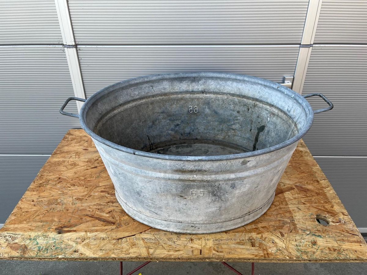 Sonstiges für Haushalt & Wohnen: Vasque en zinc antique 65 – Gebraucht aus Vauderens von Sah-C1995