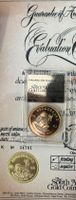 Krügerrand 1967 SAGCE COA (Weltpremiere)