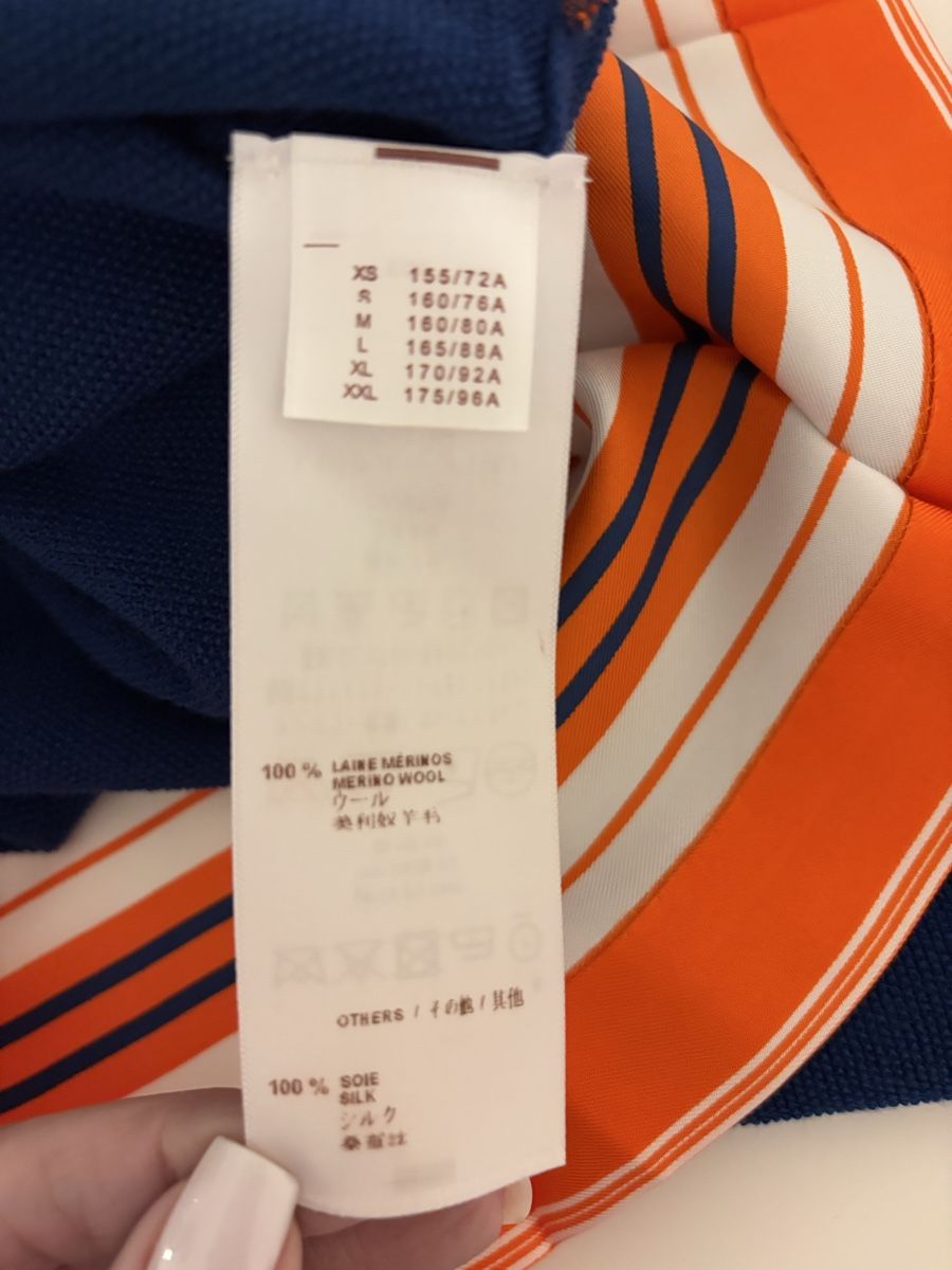 Louis Vuitton Maglioni & Felpe: Louis Vuitton Pullover Merino Wool Silk Blau Grösse S – Nuovo (secondo la descrizione) da Sarnen venduto da vik_jw5z 6