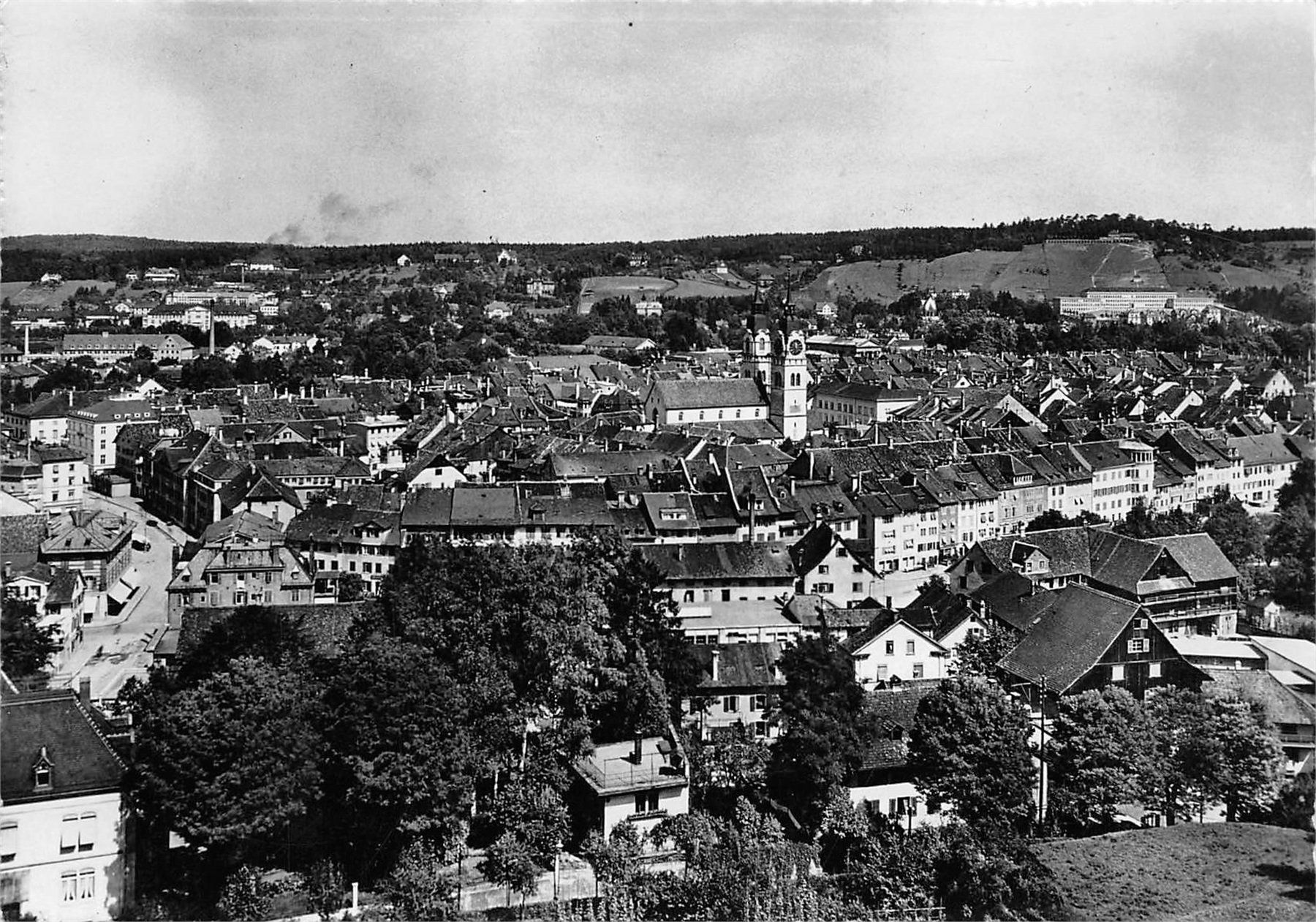 Ansichtskarten: Winterthur, vom Heiligberg aus – Gebraucht aus Ottikon b.Kemptth. von Neptun1974
