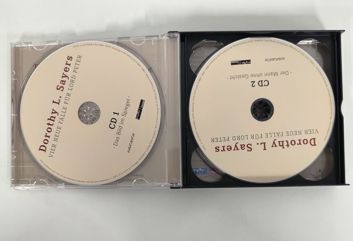 Audiolibri: DOROTHY L. SAYERS Hörbuch – Usato da Rüti ZH venduto da Restwert_Rueti_ZH 2