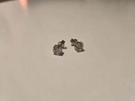 Thomas Sabo Ohrstecker, Silber 925 mit Zirkonia Steinen.