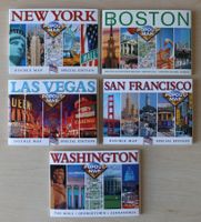 Für Landkartensammler: Popout Maps von 5 US-Städten - NEU