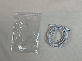 USB C auf USB C Kabel Weiss
