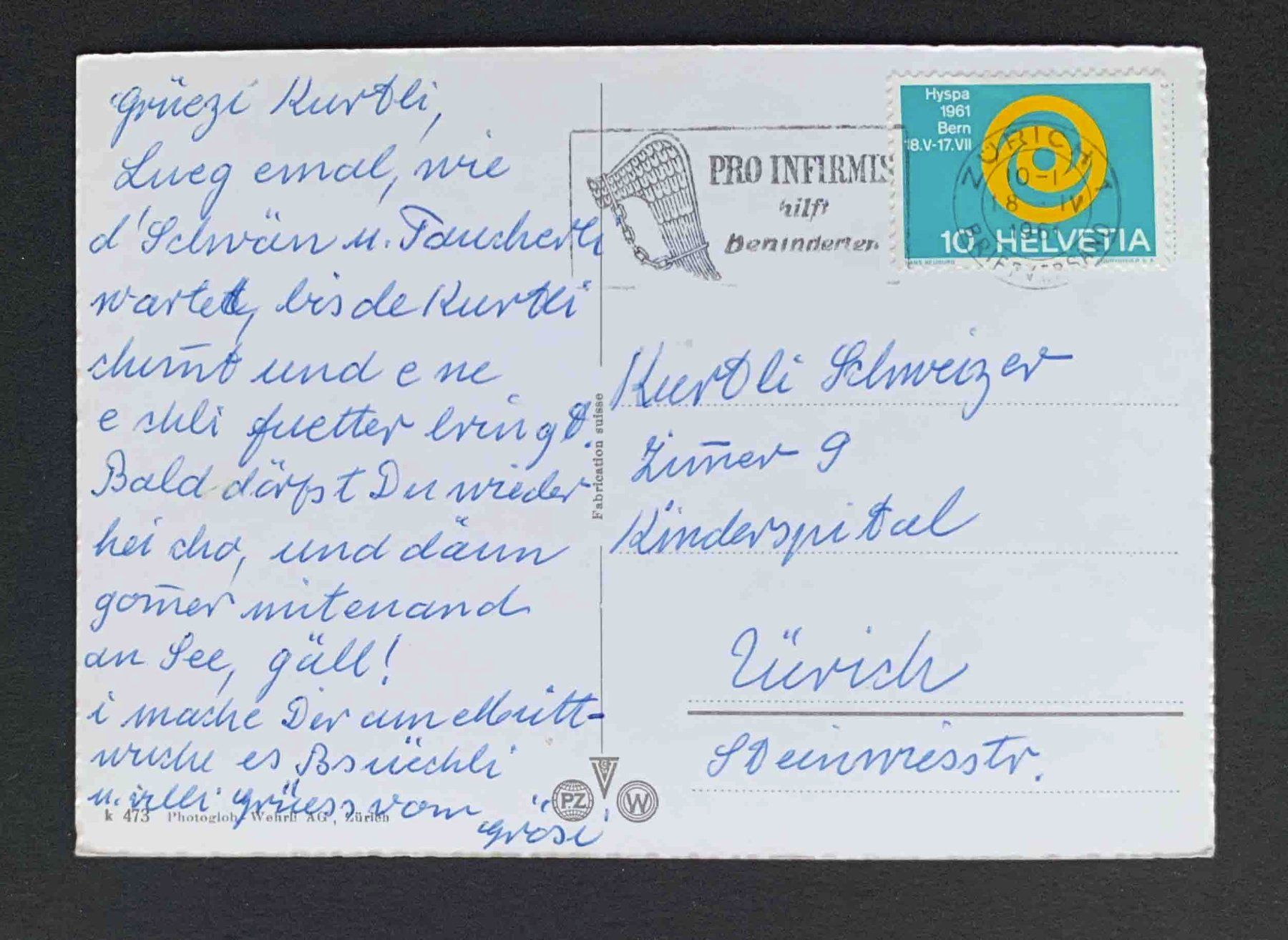 Cartoline postali: AK Zürich – Usato da Goldau venduto da artelier1 1