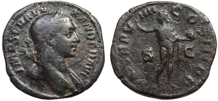 Tutti le monete: SEVERUS ALEXANDER AE Sestertius (230 AD). Sol – Usato da La Sarraz venduto da classicworldcoins