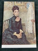 Postkarte Vincent van Gogh Dame Kunstkarte
