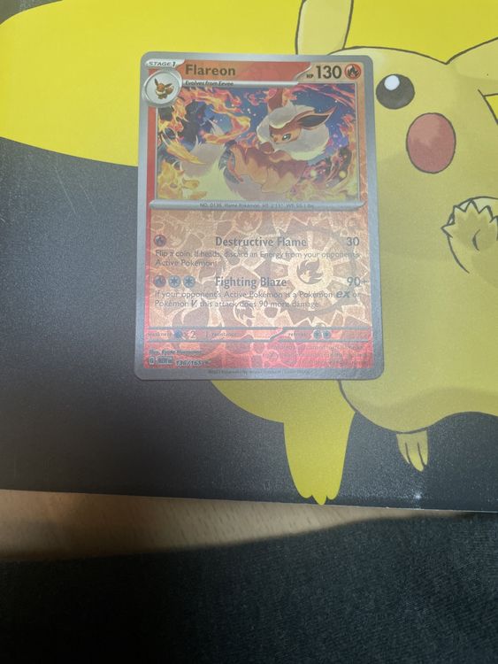 Flareon Reverse Holo 151 Flamara Kaufen auf Ricardo