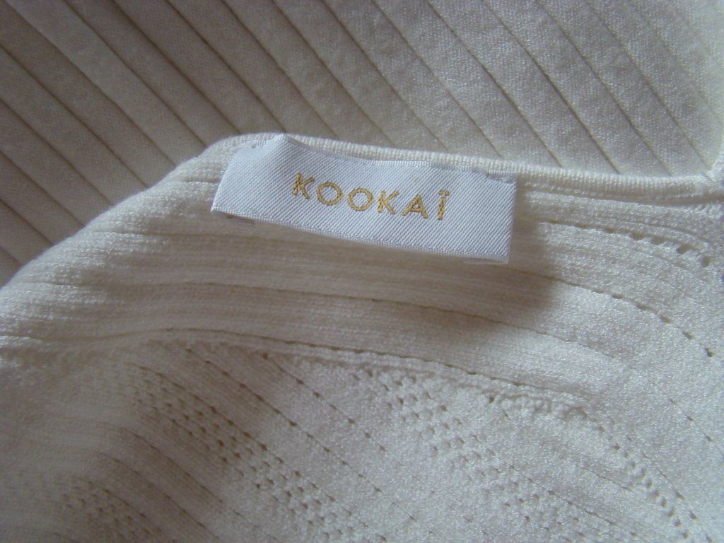 Kookai Vestiti: Kookai, robe écru – Nuovo e nell'imballaggio originale da Lussery-Villars venduto da pousinete02 3