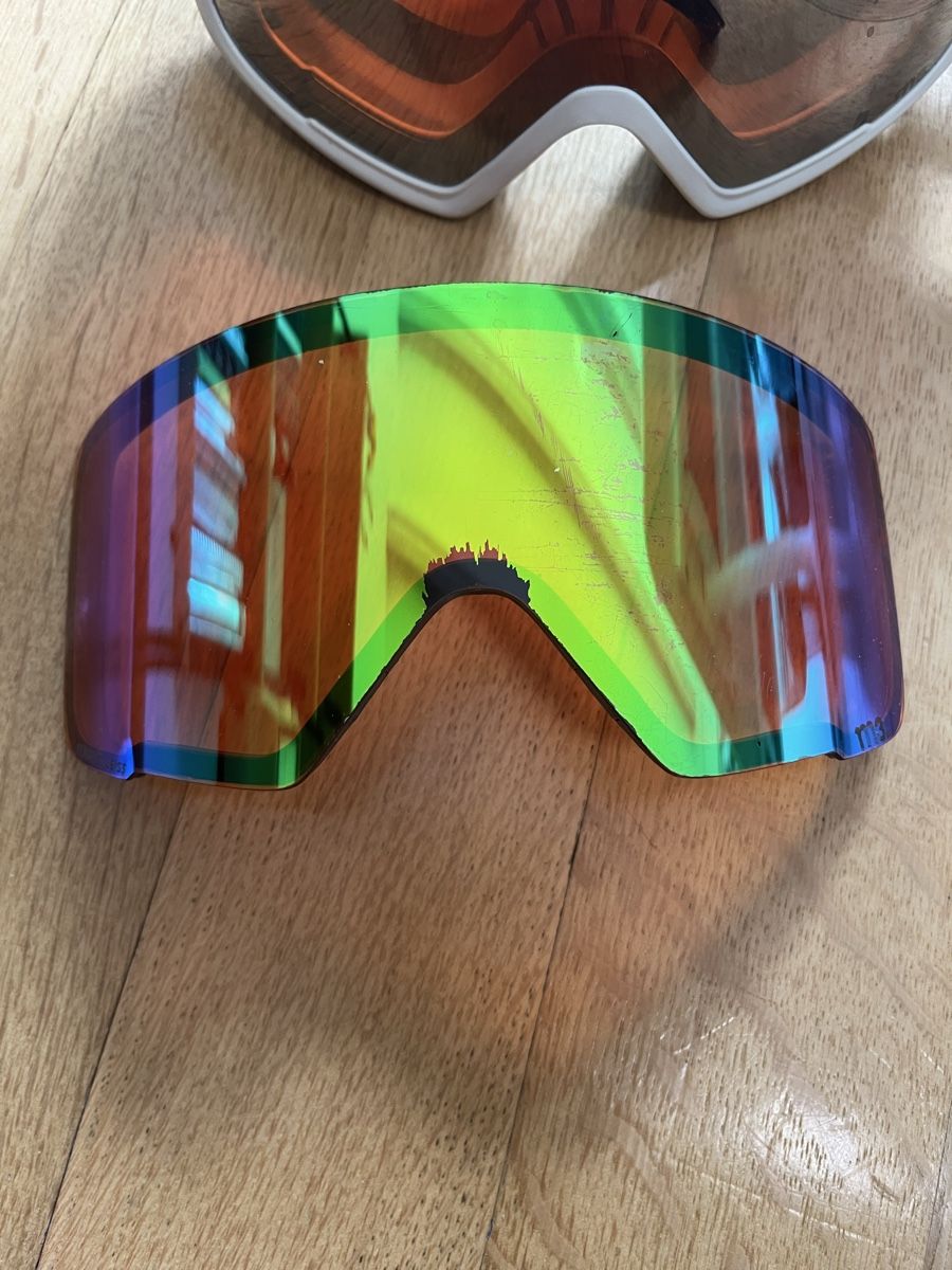 Burton Occhiali & Lenti: Masque de ski Anon M3 blanc – Usato da Bern venduto da pie_mdk2 2
