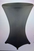 Bartischüberzug schwarz