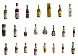 Collezione completa di 34 bottiglie vintage