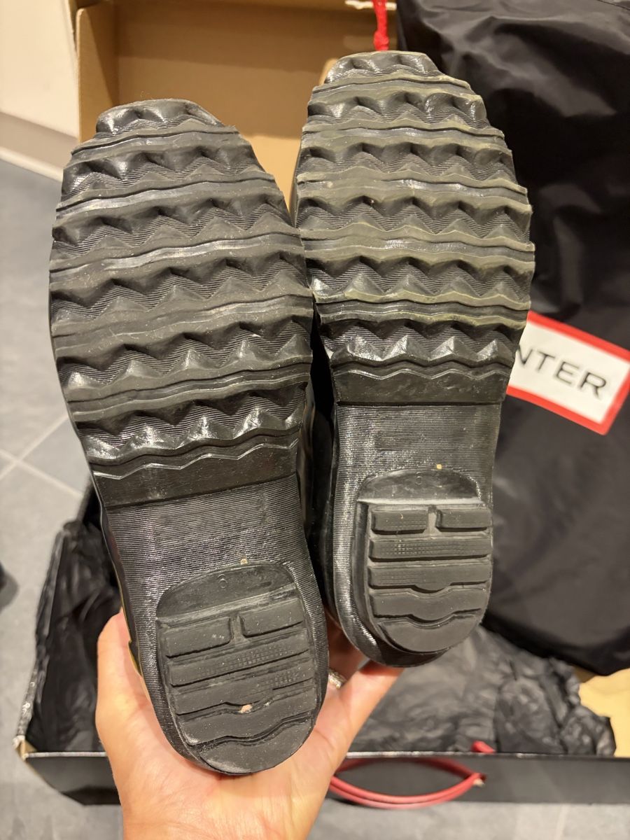Hunter Scarpe da donna: Hunter Gummistiefel schwarz Gr. 35/36 – Nuovo (secondo la descrizione) da Bern venduto da Croquant 2