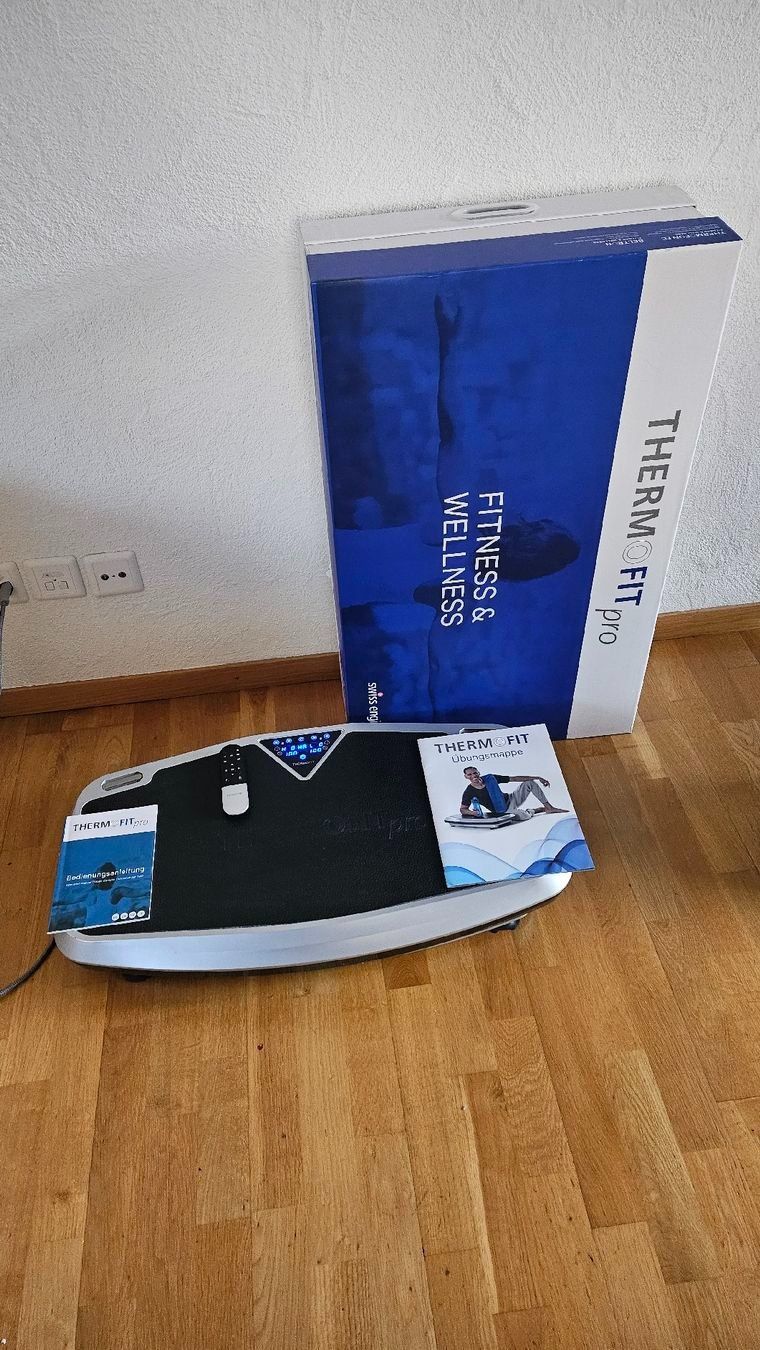 Thermofit Vélos d'appartement: Vibrationsplatte Thermofit Pro – D'occasion à Ebertswil par MNiLB 1