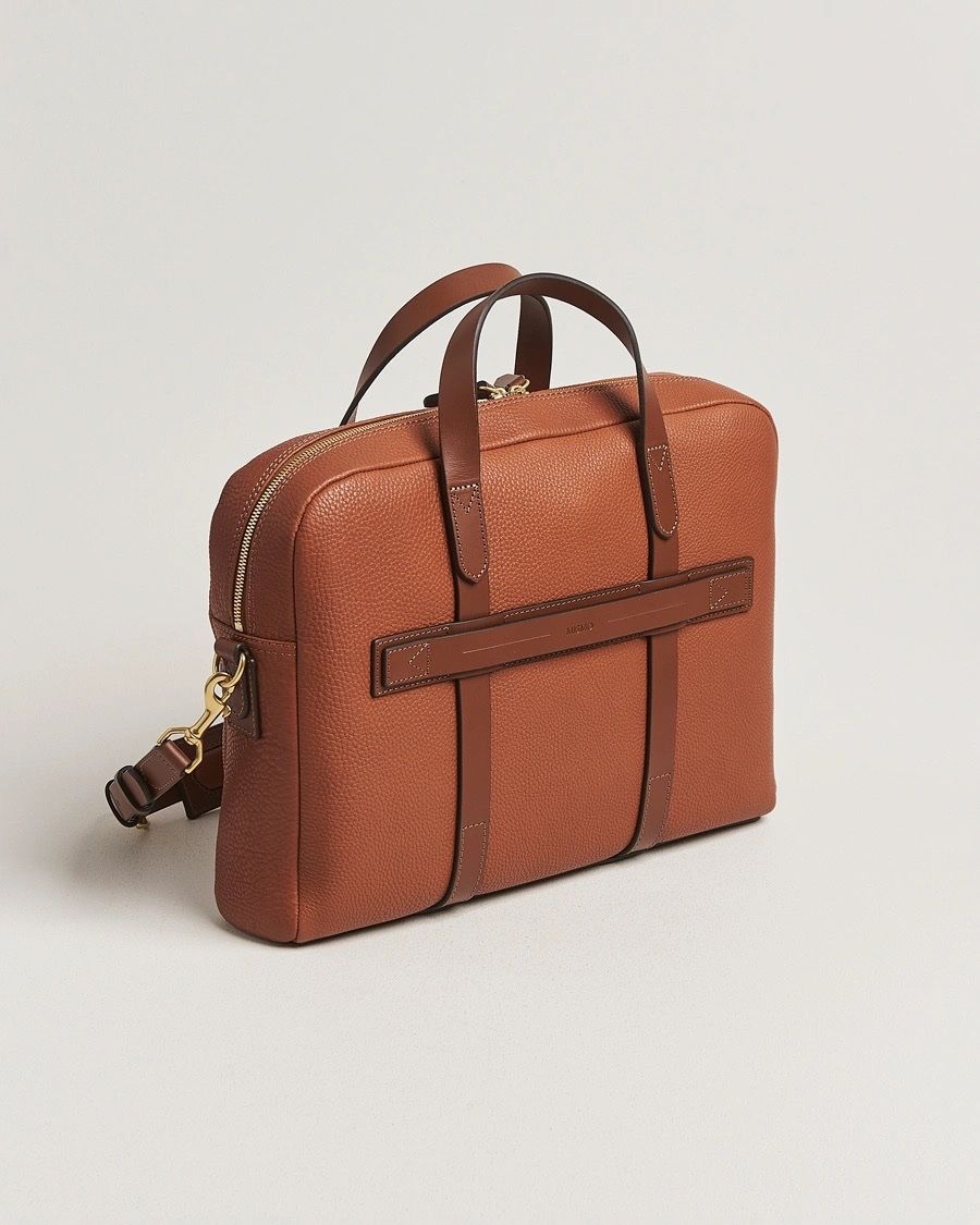 Valigie & Borse: MISMO Aspire Pebbled Leather Briefcase Tabac CHF 815 – Nuovo (secondo la descrizione) da Unterseen venduto da SONY-CoolGo 7