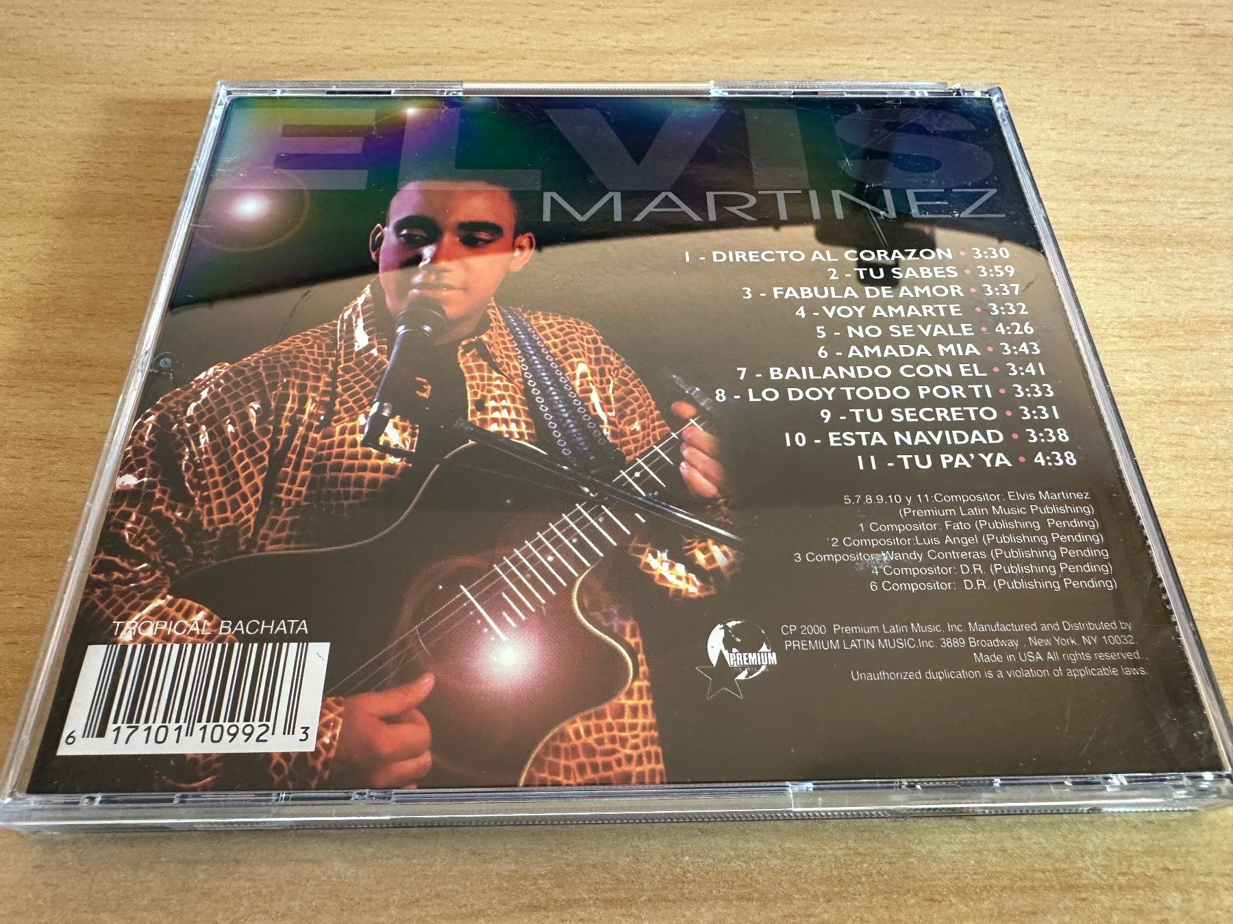 CD: Elvis Martínez - Directo Al Corazon – Usato da Rikon im Tösstal venduto da Alpenmutz 1