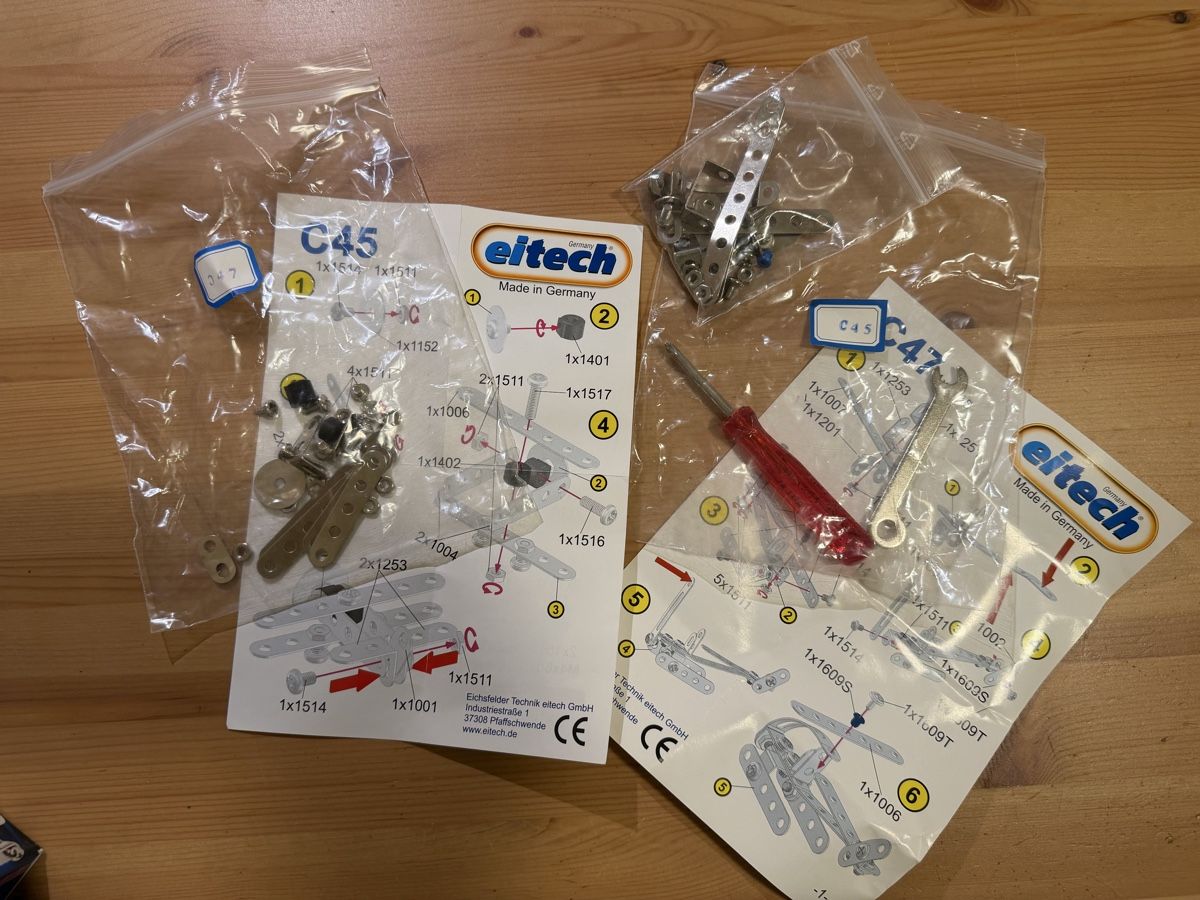 Kit di costruzioni: EITECH Construction Sets (x2), komplett! – Usato da Zürich venduto da maxn 2