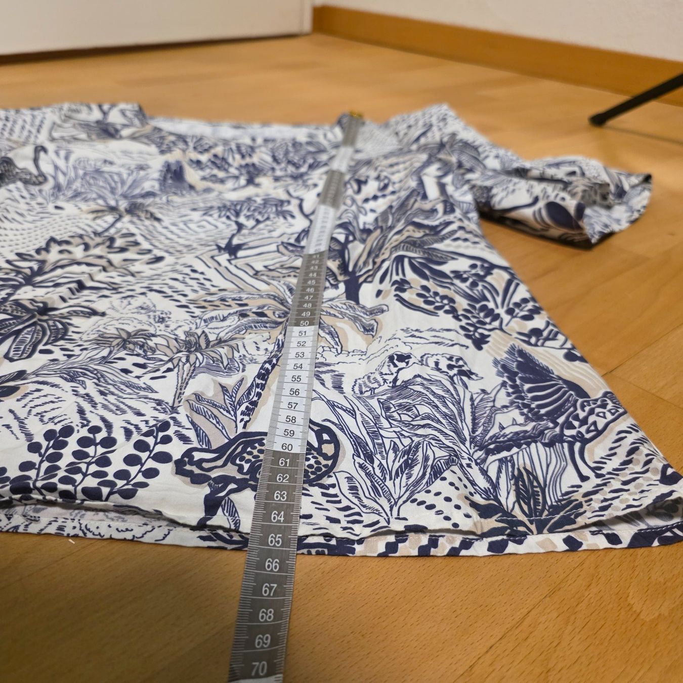 Alba Moda Camicette: Alba Moda Bluse 40/42, Baumwolle, modernes Muster – Usato da Wald ZH venduto da CapLux 6